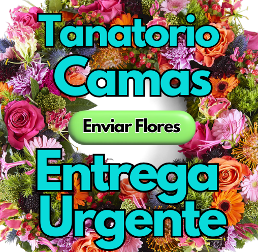 ENVIO DE CORONAS URGENTES AL TANATORIO DE CAMAS